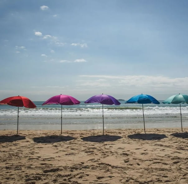 Guarda-Sol Neon Nylon Silver Coating 1,60m Belfix - Kit - Imagem 2