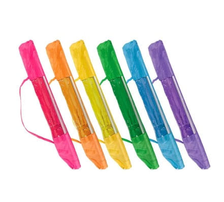 Guarda-Sol Neon Nylon Silver Coating 1,60m Belfix - Kit - Imagem 16