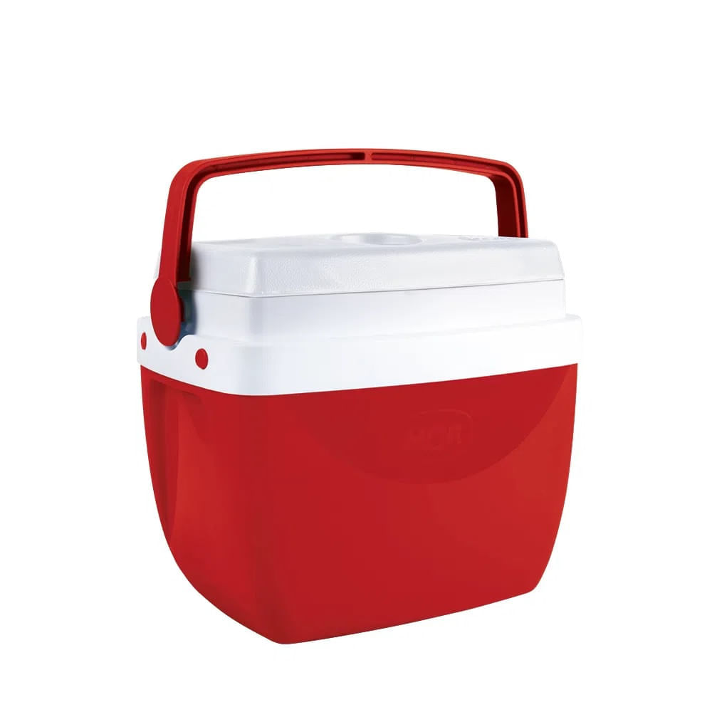 Caixa Térmica 12L Vermelha Mor - Kit