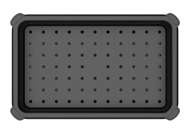 Estante Geo Base 3 Prateleiras Cinza Organize - Imagem 2
