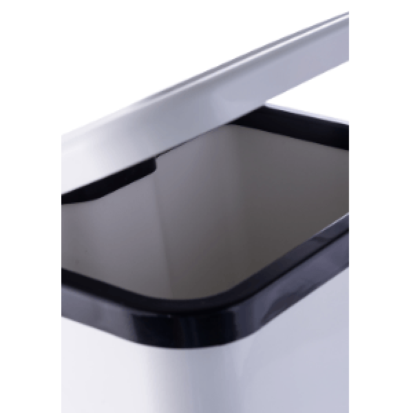 Lixeira com Pedal 100L Branca Usaplast - Imagem 3