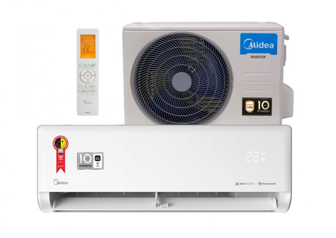 Ar Condicionado Split Ecomaster Inverter 12.000Btus 220V Midea