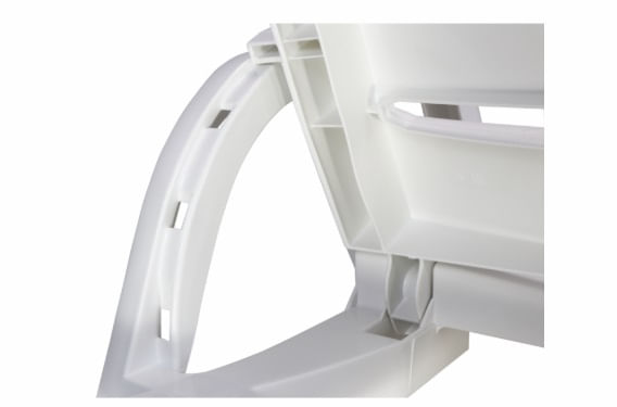 Espreguiçadeira Leblon Branca Tramontina - Imagem 5