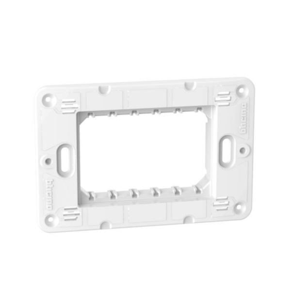 Suporte 4x2 Para 3 Módulos MatixGo Branco Pial