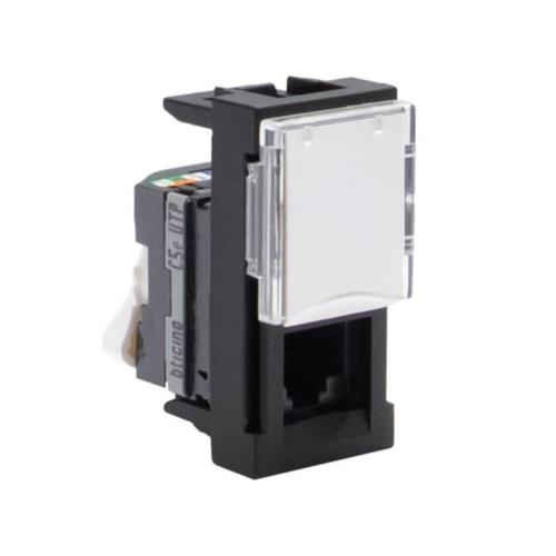 Módulo Tomada Dados RJ45 CAT5E Matixgo Preto Pial