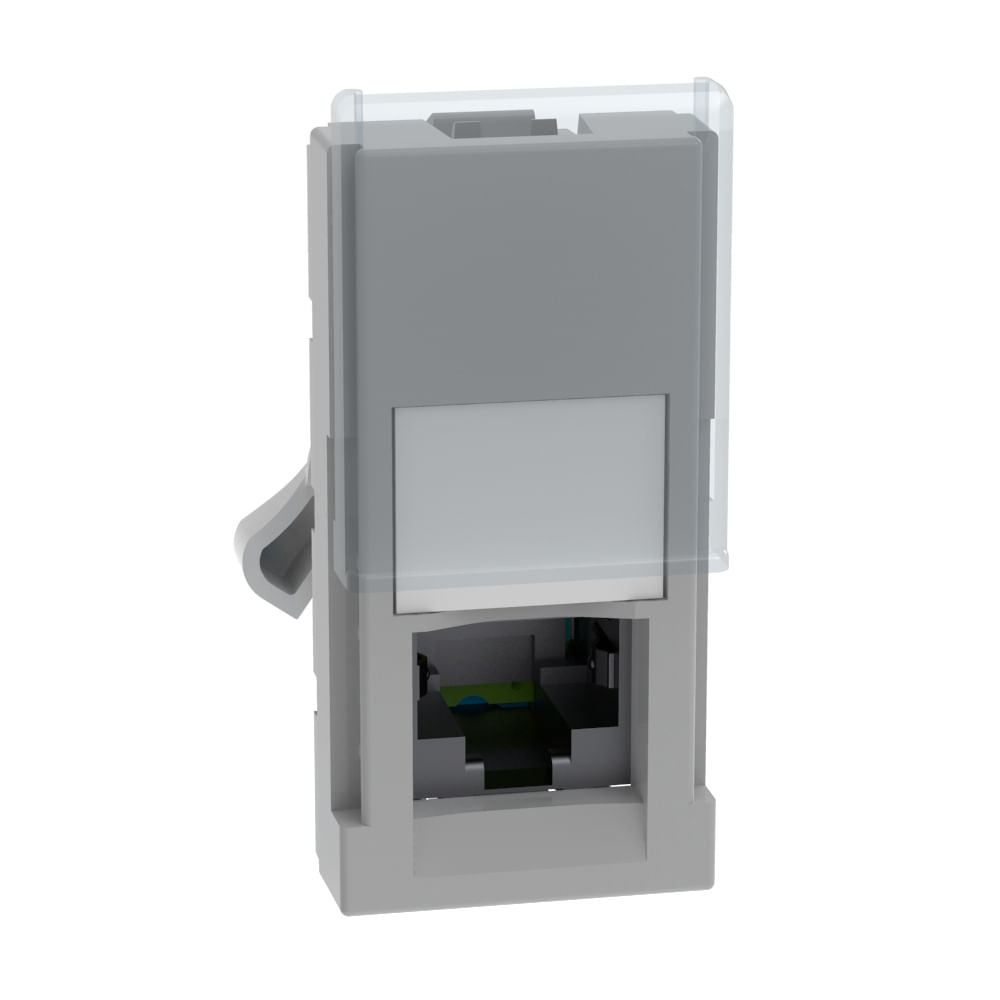 Módulo Tomada Dados RJ45 CAT5E Matixgo Cinza Pial