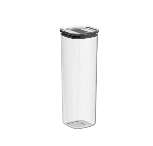Pote Hermético Quadrado 2L  Duo Lock Martiplast
