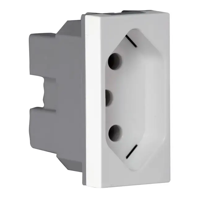 Módulo Tomada 2P+t 20A Matixgo Branco Pial