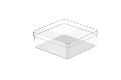 Organizador de  Gaveta Clear 15x15x5,6 cm Martiplast