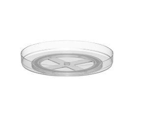 Organizador Giratório Baixo Clear Martiplast