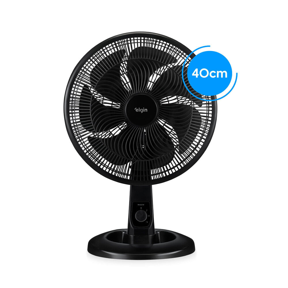 Ventilador de Mesa Breeze Air 40Cm 127V Preto Elgin - Imagem 3