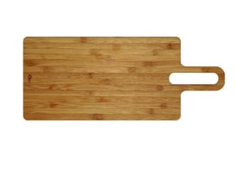 Tabua Retangular Servir 41x17x1,5cm Bambu Martiplast