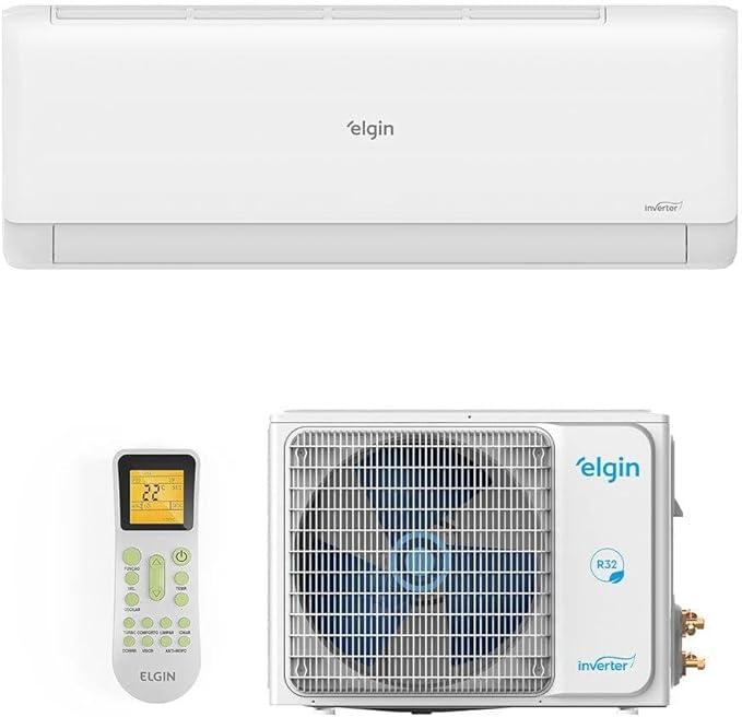 Ar Condicionado High Wall Eco Inverter III Wifi 12.000Btus 220V Branco Elgin
