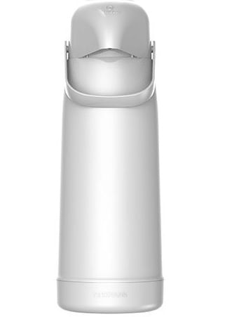 Garrafa térmica Magic Pump 1,8L Branca Termolar