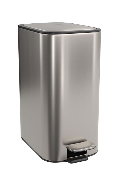 Lixeira Quadrada com Pedal Suprema 11,5L Inox Deca