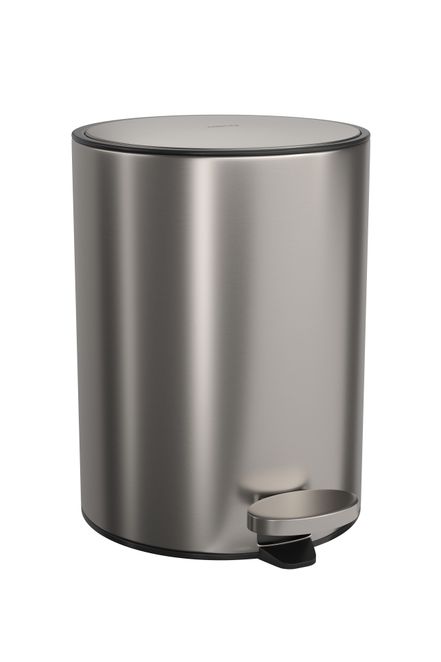 Lixeira Redonda com Pedal 5L Inox Deca