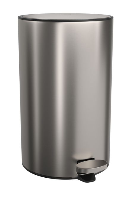 Lixeira Redonda com Pedal 12L Inox Deca