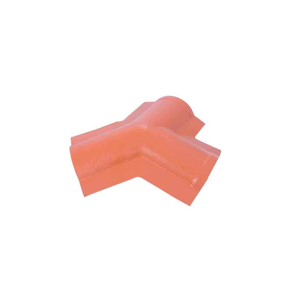 Cumeeira Triangular Plan Colonial PVC Terracota Afort