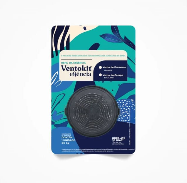 Refil Para Exaustor Ventokit Aroma Vento do Campo Westaflex