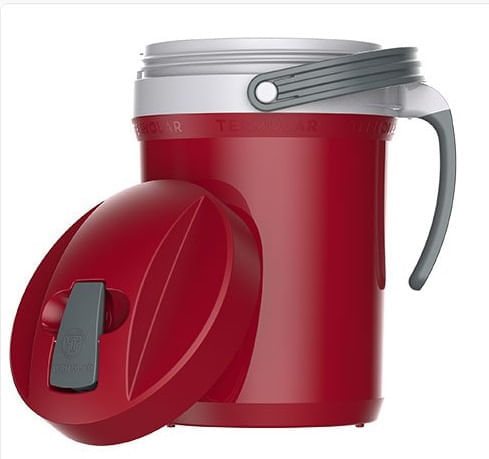 Garrafão Térmico Flip Top 2,5L Vermelho Termolar